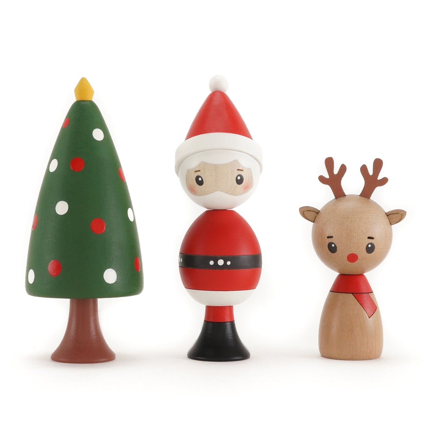 Santa, Rudolf & Christmas Tree