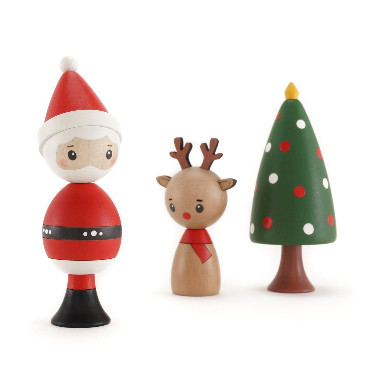 Santa, Rudolf & Christmas Tree