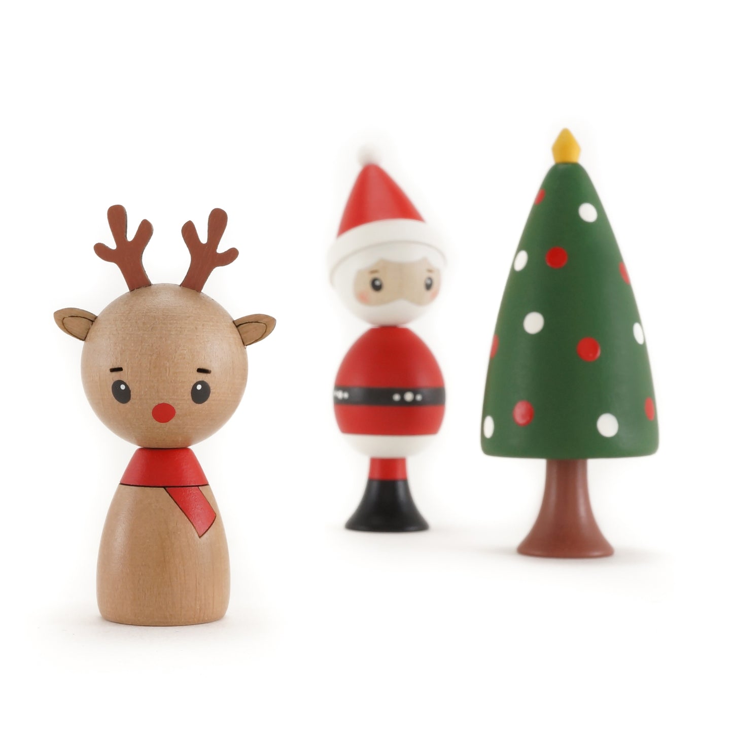 Santa, Rudolf & Christmas Tree